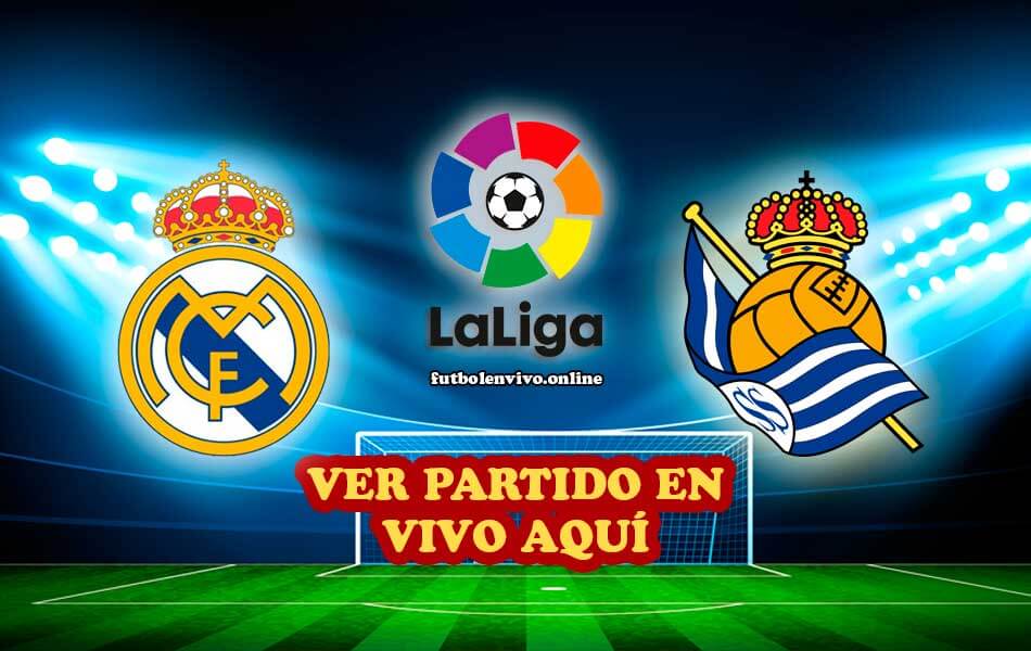 Real Madrid vs Real Sociedad en VIVO - Jornada 18 Liga Santander