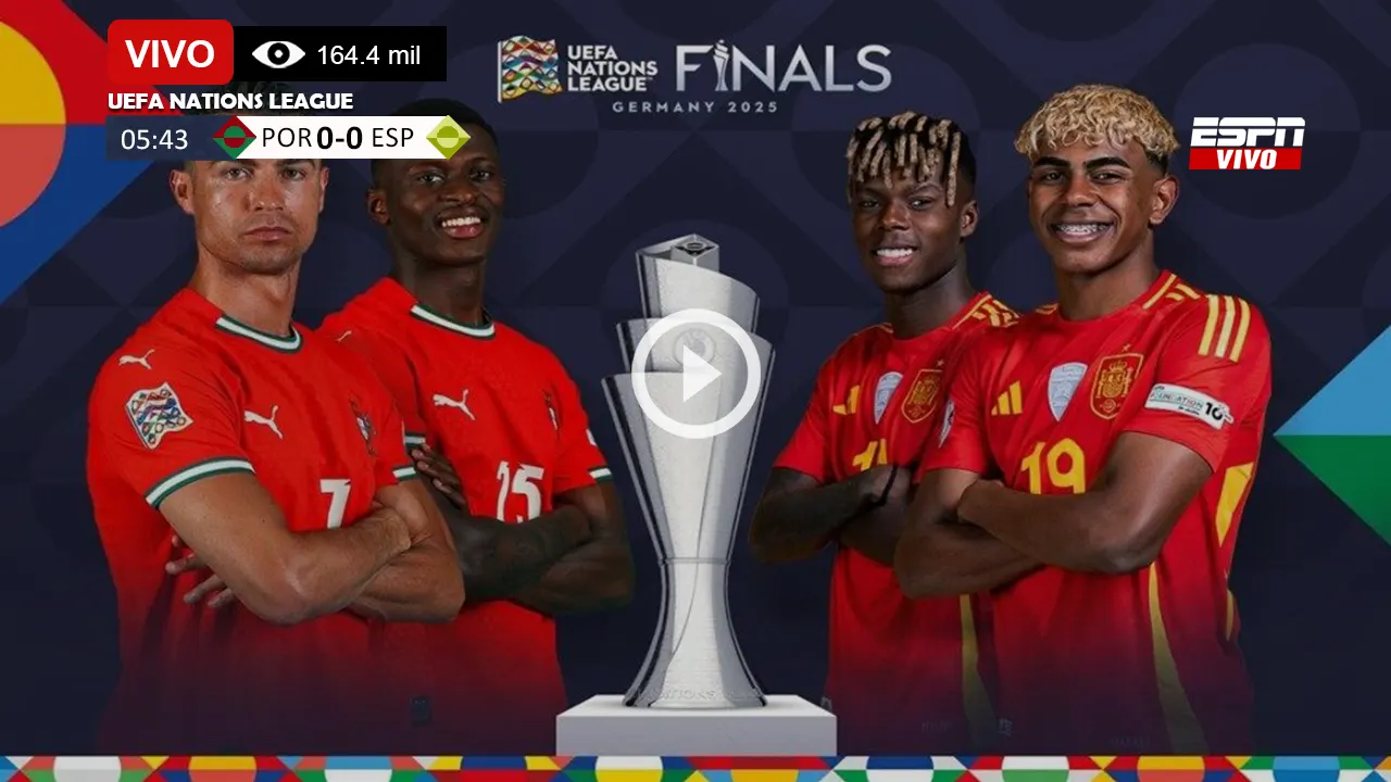 Portugal vs España en vivo online gratis