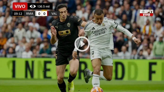 Real Madrid vs Valencia en vivo online gratis
